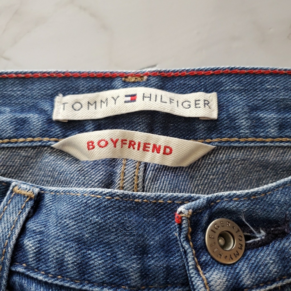Tommy Hilfiger Vintage 90s Style Boyfriend Jeans High Waisted - Picture 5 of 6